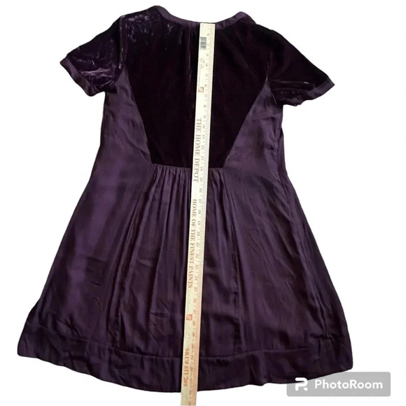 Maeve Anthropologie Purple Ingrid Boho Tunic Dress XS - Picture 4 of 9